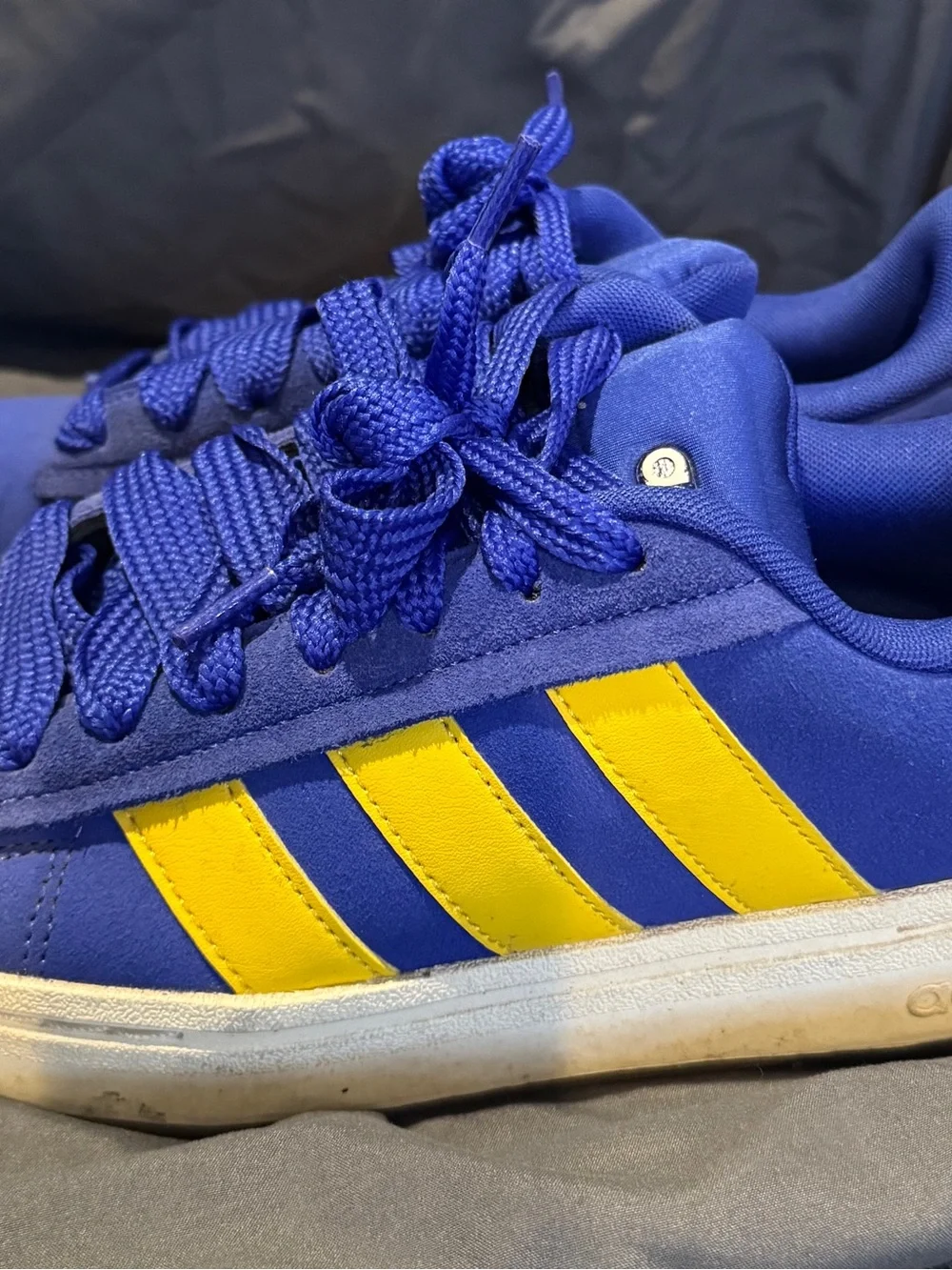 adidas Blue Suede Casual Sneakers